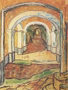 Vincent Van Gogh, Corrdor in Saint-Paul Hospital (nn04)